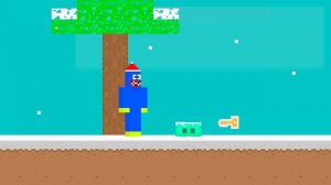 Noob Huggy Winter Adventure Game