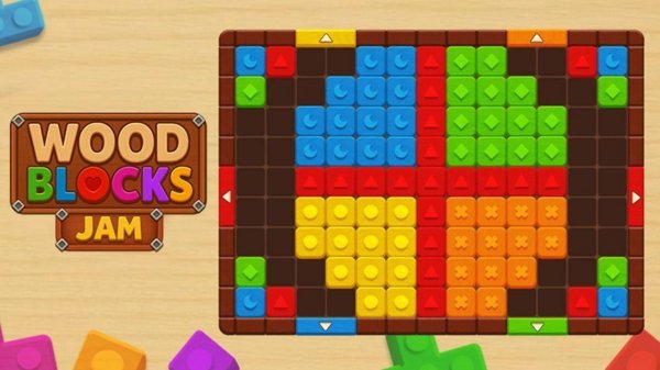 Wood Blocks Jam: Color Match Puzzle