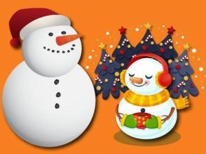Gravity Snowman Christmas Online Game