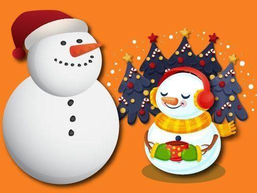 Gravity Snowman Christmas Online Game
