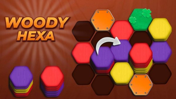 Woody Hexa Puzzle Game
