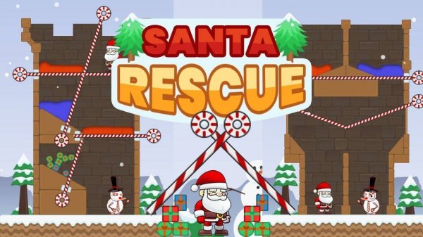 Santa Rescue Puzzle Game
