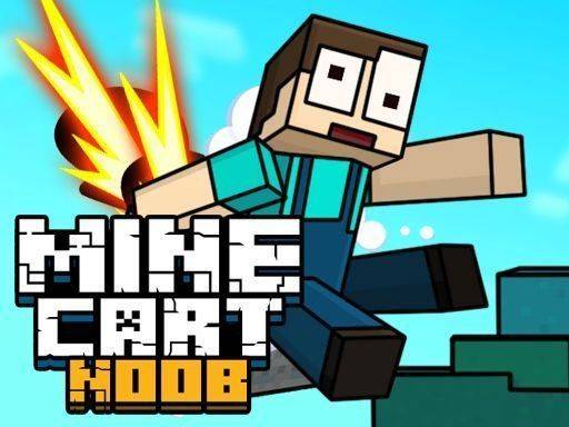 Mine Cart Noob: Speed Adventure Game