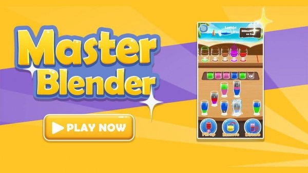 Master Blender: Water Sorting Puzzle Game