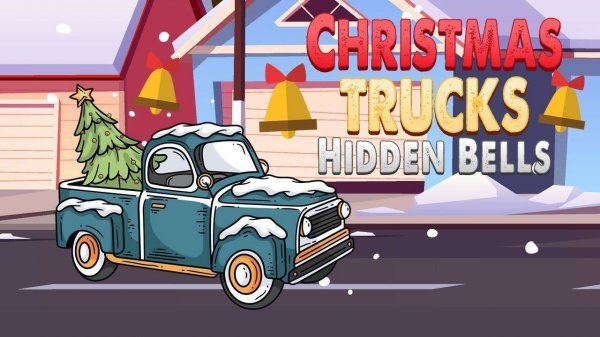 Christmas Trucks Hidden Bells - Find the Bells Game