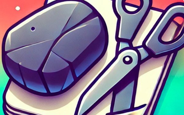 Stone Sheet Shears: Rock Paper Scissors Game