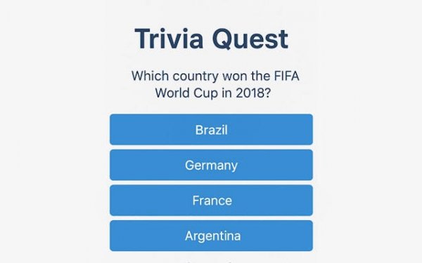 Trivia Quest: The Ultimate Challenge Game