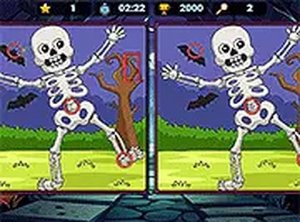 Trick or Spot Halloween Difference Game