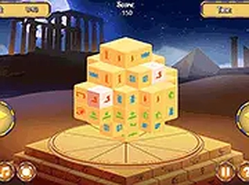 Egypt Mahjong Triple Dimensions Online Game