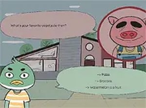 Marcel the Duck: Summer Island Adventure - Visual Novel Online Game