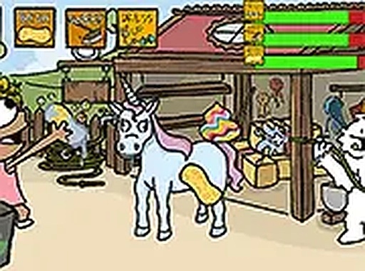 Betty and the Yeti's Unicorn Care Game