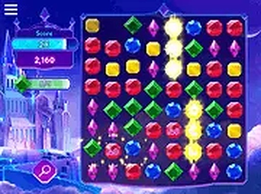 Microsoft Jewel Match 3 Puzzle Game
