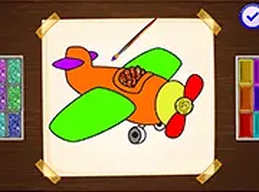 Coloring Book: Vehicles Online Game