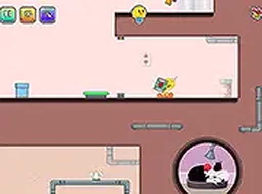 Tweety's Pipe Pranks Online Puzzle Game