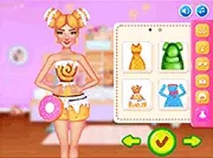 Celebrity Foodie Styles Dress Up Online Game