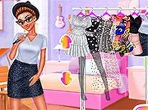 Princesses Become Pop Stars Dress Up Game