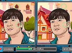 Squid Game Differences Online Puzzle Game
