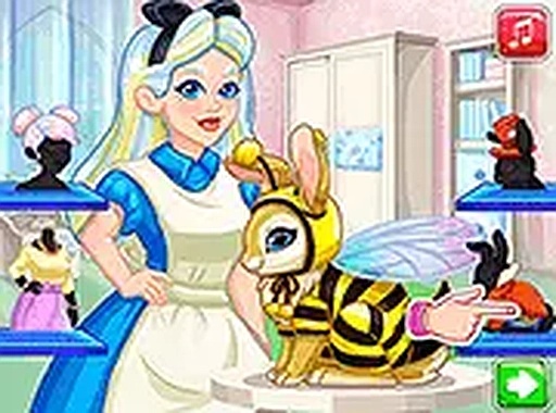 Crystal Adopts a Bunny - Pet Care & Dress Up Game