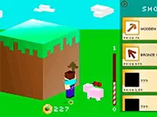 Build a Noob's House: 3D Clicker Online Game
