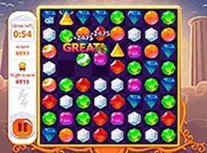 Mythical Jewels Match 3 Puzzle Game