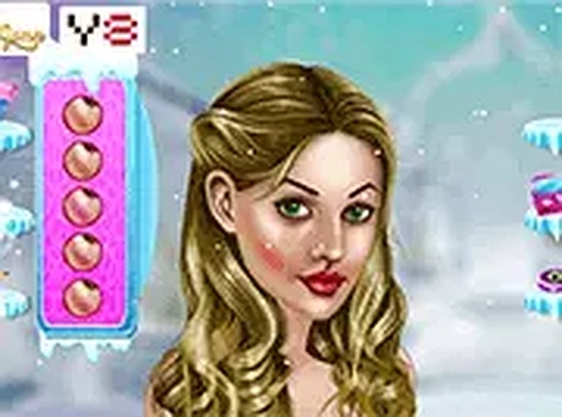 Ice Girl Makeover Dress Up Game