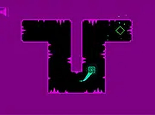 Neon Cube Escape Online Puzzle Game