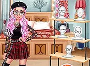 Princesses E-Girl Style Dress Up Game