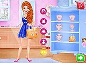 Princess Influencer Winter Wonderland Dress Up Game