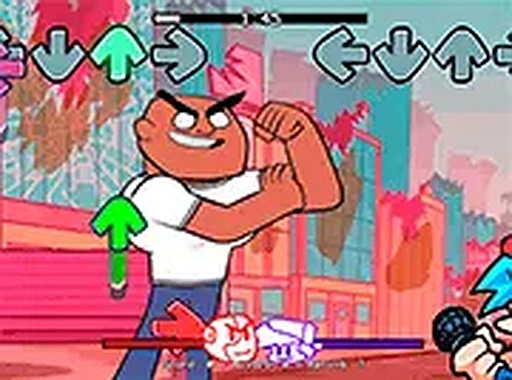 FNF vs Cyborg: Full Week Online Music Game